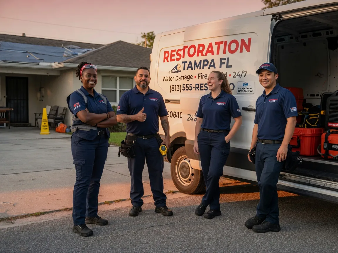 Water Damage Restoration company in Mineral, CA